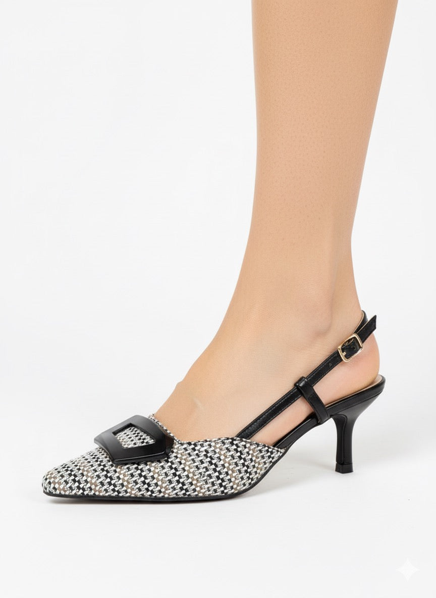 Zahra - Escarpins femme en Beige