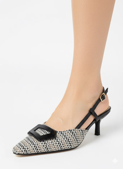 Zahra - Escarpins femme en Beige