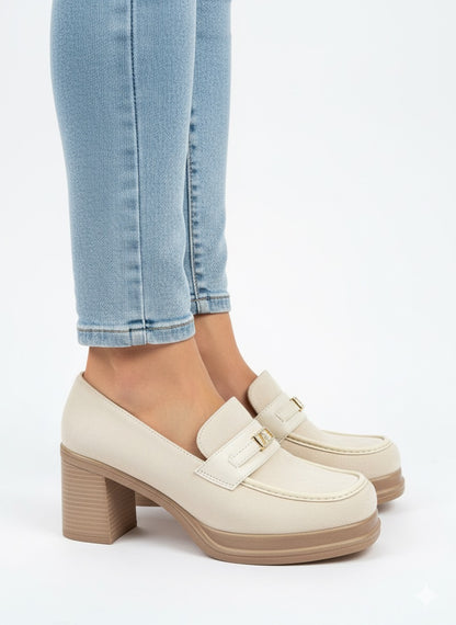 Mazin – Escarpins en beige