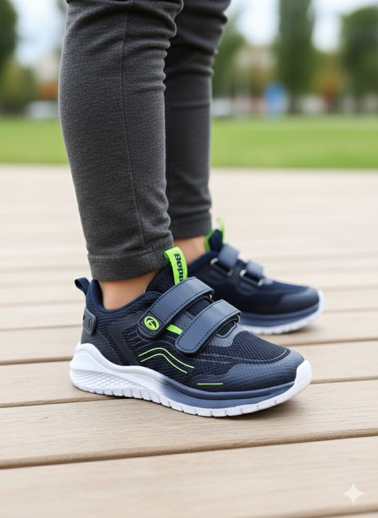 Mardoza - Baskets Enfants en Bleu